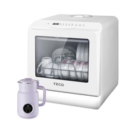 [特價]【TECO東元】3D全方位洗烘一體全自動洗碗機XYFYW-5001CBW+豆漿機