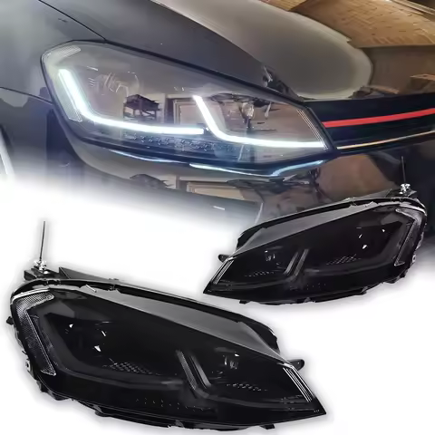 Car Lights for Golf 7 Headlight 2013-2019 Golf7 LED Head Lamp Golf 7.5 Headlights Mk7 Drl Projector
