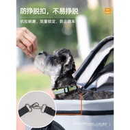 🚢Pet Stroller Dog Cat Teddy Baby Stroller out Small Pet Dog Car Lightweight Detachable Cage Folding