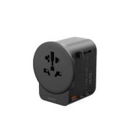 ปลั๊กแปลง 4 IN 1 UNIVERSAL 1 USB A 2 TYPE C AUKEY PA-TA10A 45 วัตต์ สีดำ (1314419)