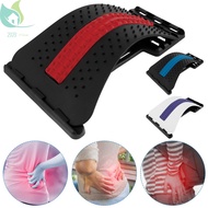 Back Massager Stretcher Back Stretching Device Back Massager 4-Level Adjustable Lumbar Support Stret