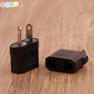 JKTH 2Pcs EU US AU EU US To EU/EU To US Plug Adapter Converter Socket