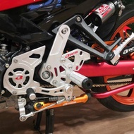 RACING BOY FOOTREST SINGLE S2 YAMAHA SNIPER 150 Y15ZR MXKING