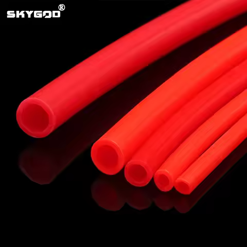 1/3/5/10M Silicone Tube Food Grade Rubber Hose Red Flexible Aquarium Air Irrigation Pipes Water Conn
