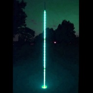 Light Up Golf Flags (Set of 3) - 6.5 ft Glowing LED Night Golf Pin Flags