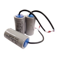 CD60 Gray Wire Lead Motor Start & Running Capacitor 400/450V AC 150UF 200UF 250UF 300UF 350UF 400UF 
