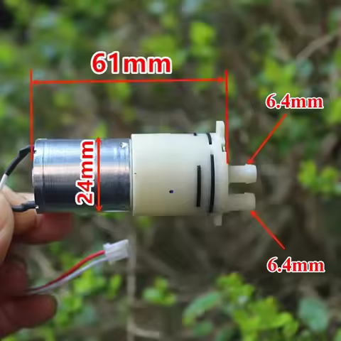 DSB413-B DC 6V 9V 12V Micro Diaphragm Pump Self-Priming Suction Water Pump Mini Motor for DIY Dispen