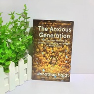 Anxious Generation English Version The Anxious Generation New York Times Bestseller