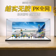 [Model Display Box] Suitable for Lego 60367 Passenger Transport Airplane Model Acrylic Display Box B