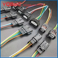 2P-8P 0.6mm Automotive Wire Connector Headlight Radar And Ignition Coil High Voltage Waterproof Conn