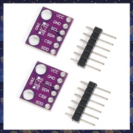 (GCFK) 2PCS BME280 3.3V Sensor Module Atmospheric Pressure Temperature Humidity Sensors I2C SPI Brea
