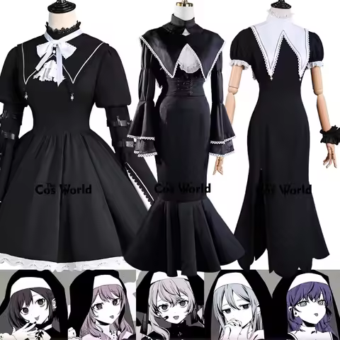 PJSK Nightcord God-ish Miku Asahina Mafuyu Ena Shinonome Yoisaki Kanade Outfits Anime Cosplay Costum
