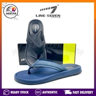 LINE SEVEN E-1089 Unisex Slippers Sandals Flip Flops Soft And Comfort LINE7 Kasut Lelaki E1089