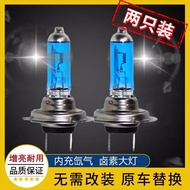 Car Bulb Halogen Lamp Modified h1H4h7B3 Truck 12V90056 Fog Lamp High Beam Low Beam Integrated Headli