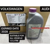 ( 100% ORIGINAL ) VOLKSWAGEN COOLANT , AUDI COOLANT ( G13 ) 1.5 LITRE G013A8JM1