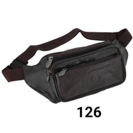 Pouch Bag Men Leather Waist Bag Waterproof Beg Pinggang Beg Lelaki Beg