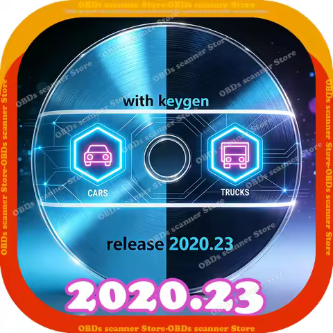 Auto Release 2020.23 Send With Keygen Software Install On Win7810 Ds Car Diagnostic Tools Link USB U