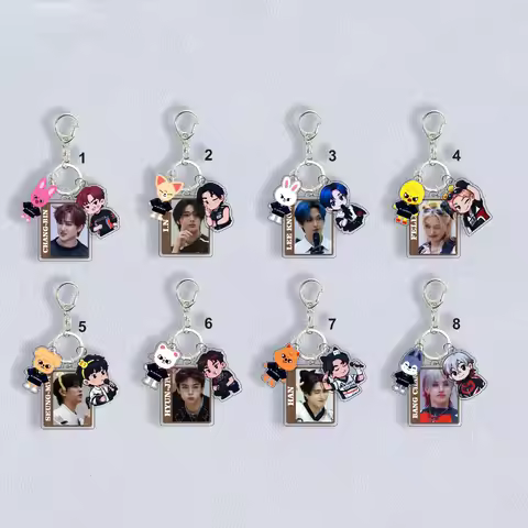 SKZOO acrylic keychain, Straykids Huang Xuanchen's new album, KARMA accessories, bags, peripheral ke