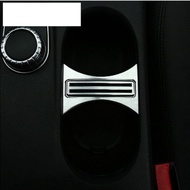 Aluminum Alloy Cup Holder Cover Frame Trim For Mercedes Benz CLA 200 220 260 GLA A Class W176 C117 W
