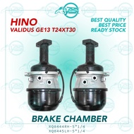 HINO VALIDUS GE13 T24XT30 BRAKE CHAMBER RH/LH 5"1/4 LORRY TRUCK XQ8444 XQ8445