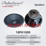 komponen audio seven 18pa1000