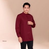 Kurta Telok Belanga Lelaki Dewasa (Berkolar) Corak Viral Dan Terkini+Plain (KAIN COMO CREPE LEMBUT)
