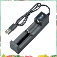 Battery Charger for 18650 26650 14500 16340 ABS Black qeufjhpoo