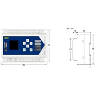 NewtMQ21 Three-Phase Sensor Hardware & Accessory Temperature Humidity Photovoltaic Energy Meter BESS