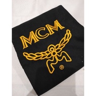 MCM Black Drawstring Dust Bag