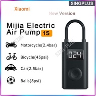 Xiaomi Mijia Portable Electric Air Compressor 2nd Gen Air Pump Tire Sensor Mi Inflatable Treasure for Motorcycle Car Soc