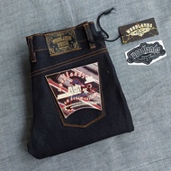 Jeans & denim black indigo 14.oz straight