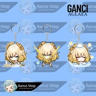 GANTUNGAN Honkai Star Rail Aglaea UV Printing 2-Sided Laser Cutting Transparent Edge PremiumBENING H