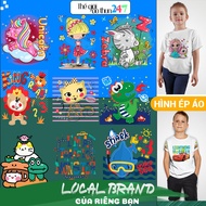 [Ironed, heat pressed image] Cute image for children SN8