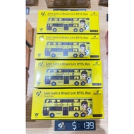 TINY Micro Shadow Bruce Lee B9TL Bruce Lee Alloy Bus Car Model Alloy Car Model Collection Bruce Lee 