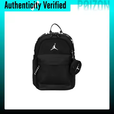 Jordan Polyester Backpack Unisex Black JD2513158AD-004