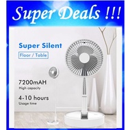 !!! ~ Portable Fan / Stand Fan / Table Fan / Floor Fan / Outdoor Foldable Fan USB Rechargeable 7200m