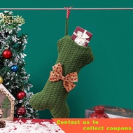 2023 Christmas decorations knitted woolen ornaments gift bag Christmas socks Christmas pendant large gift bag