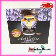 He's Coffee Mocha 3 in 1 Instant Coffee Slimming Coffee With Prebiotic Halal No Sugar Kopi Kurus