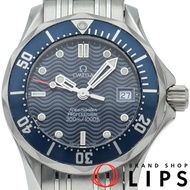 นาฬิกาข้อมือผู้หญิง Omega Seamaster 300M Quartz ขนาด 28 มม. รุ่น 2583.80 ตัวเรือนสแตนเลส สีน้ำเงิน ข