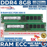 Ram Server ECC Registered - Ram ECC SK hynix DDR4 8GB 2Rx8 Bus 2133 for X99 Running DDR4 (Old - 2nd)