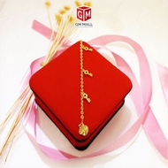 Cop 916 Emas Bangkok Emas Korea GM Mall Bracelet Kendi Key