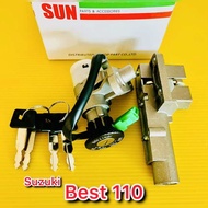 สวิทช์กุญแจ Best110 (Suzuki) ชุดใหญ่ : SUN