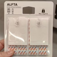 Authentic IKEA ALFTA Wall Hook For Hanging Picture Frames White