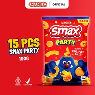 Smax Party Cheese [15 Pcs x 100 Grams] - Cheese Snack, Party Snack, Sharing & Hanging Out 3 Variants