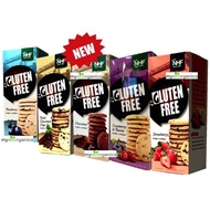 [ BUNDLE OF 2] NHF GLUTEN FREE COOKIES 180g ( CHOC/DARK CHOC/STRAWBERRY/CRANBERRY)