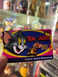 超珍藏 超罕有 Tom &amp; Jerry 電話卡 Telstra Smart Phonecard 1998 (歡迎試排)