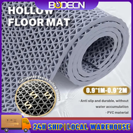 Non-slip Floor Matting PVC Bathroom Floor Mat Rubber Mat for Floor Anti Slip Large Area S-shaped Mes