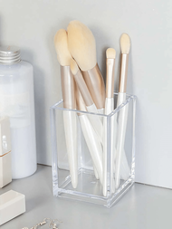 1入組化妝品收納盒,多功能筆筒,牙刷架,適用於梳妝台,浴室和辦公桌