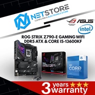 PWP ASUS ROG STRIX Z790-E GAMING WIFI DDR5 ATX & INTEL CORE I5-13600KF PROCESSOR