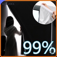 KKGOO Curtain Non-perforated UV Block Temporary Curtain Nursery Adjustable Window Shade